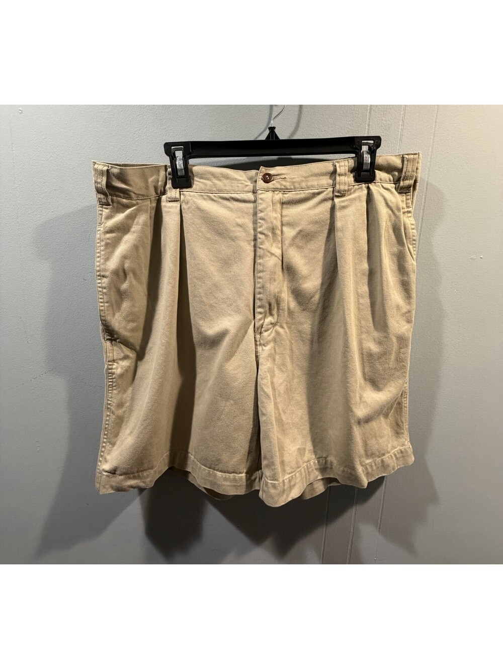 Mens Britches Great Outdoors Khaki Shorts Size 34 Beige